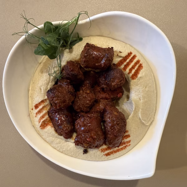 Hommous cu sujuk 230g