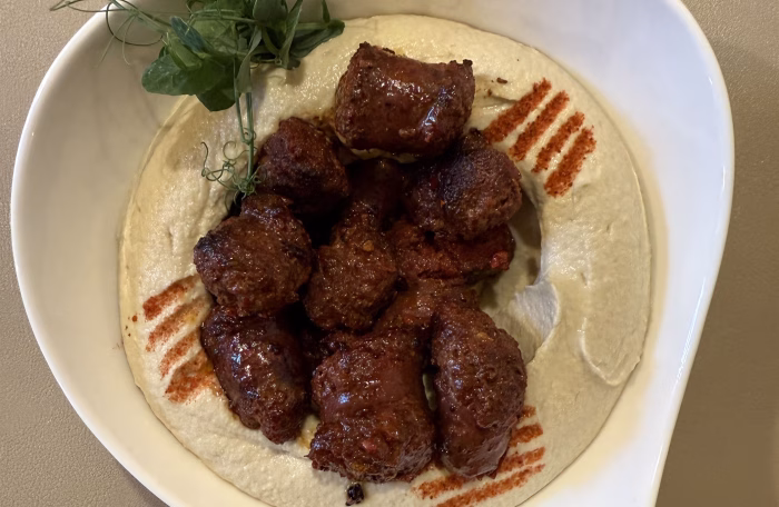 Hommous cu sujuk 230g